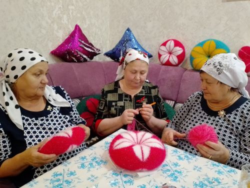 Вечер мастерства в Нижнетарханской библиотеке