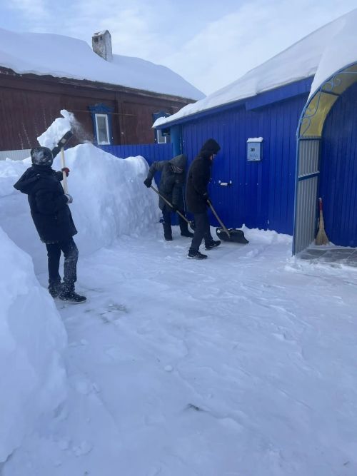 В Тетюшском районе проходит акция «Снежный десант»
