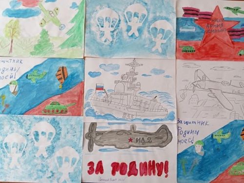 Учащиеся Алабердинской школы приняли участие в патриотической акции