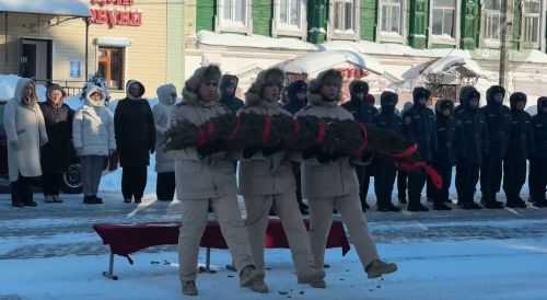 В Тетюшах прошел торжественный митинг «Вечный огонь Сталинграда»