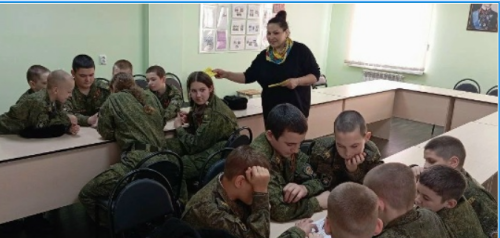 В Тетюшской кадетской школе провели игру «Лингвистический шторм»