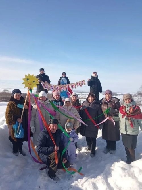 Масленица в селе Ямбухтино Тетюшского района