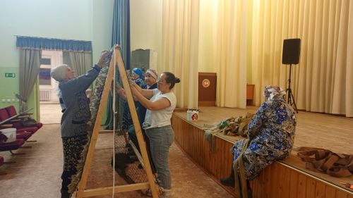 В Тетюшском районе провели акцию по изготовлению маскировочных сетей