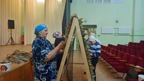 В Тетюшском районе провели акцию по изготовлению маскировочных сетей