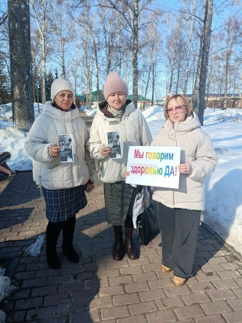 В Тетюшах провели час здоровья «Говорим здоровью — да!»