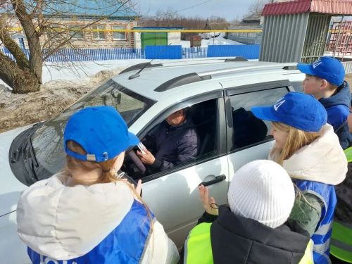 В селе Большое Шемякино прошла акция «Ребёнок — главный пассажир!»