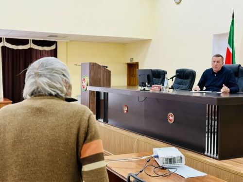 Глава Тетюшского района Рамис Сафиуллов  провёл личный приём граждан.