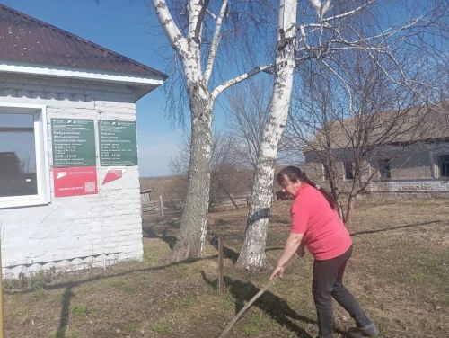 Фельдшера ФАП Тетюшской ЦРБ — за чистоту и порядок!