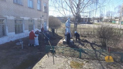 Фельдшера ФАП Тетюшской ЦРБ — за чистоту и порядок!