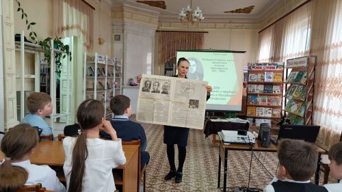 В Детской библиотеке прошла встреча, посвящённая трудовой доблести земляков