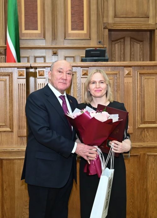 Поздравляем с заслуженной наградой!