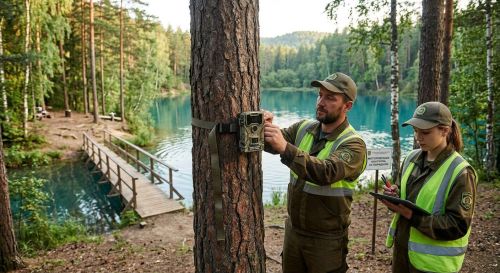 На Голубых озёрах установят фотоловушки для контроля за порядком