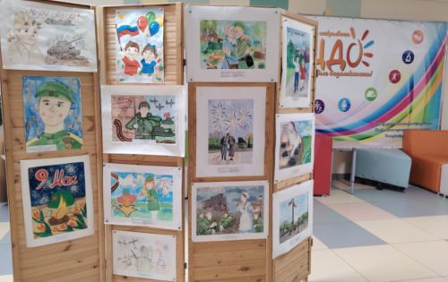 В Тетюшах подвели итоги конкурса детского рисунка «Победа глазами детей»