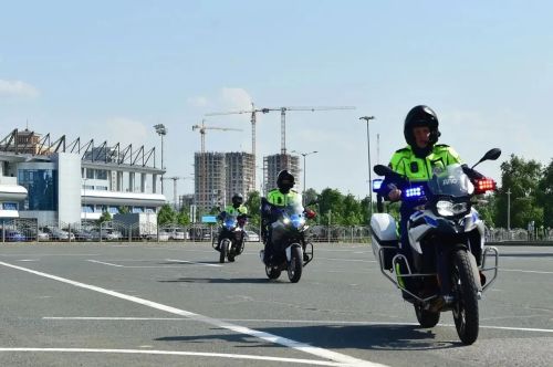 В Татарстане начал работу полицейский мотопатруль