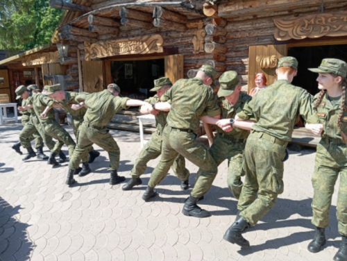 В Тетюшах кадеты познакомились с традиционными играми народов России