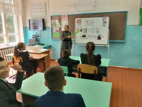 Тетюшские школьники примерили на себя роль древнерусских писцов