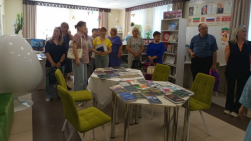 Представители профсоюзов посетили Кляшевскую библиотеку