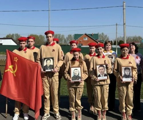«Бессмертный полк: герои рядом с нами» — памятное мероприятие прошло в Тетюшском районе