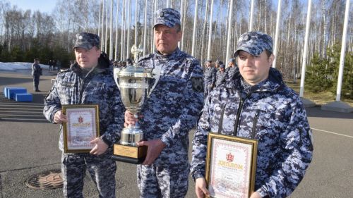 Тетюшане стали победителями конкурса групп задержания Росгвардии