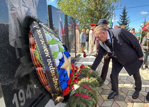 В сёлах Тоншерма и Кляшево состоялись торжественные митинги ко Дню Победы