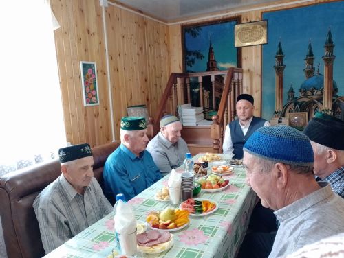 Түбән Тархан авылы мәчетендә Корбан ашы уздырылды