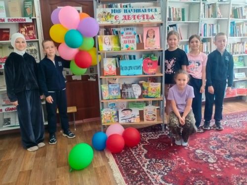 В Большеатрясской библиотеке устроили праздник для юных читателей