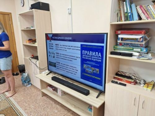 В лагере «Ласточка» в селе Урюм провели урок дорожной безопасности