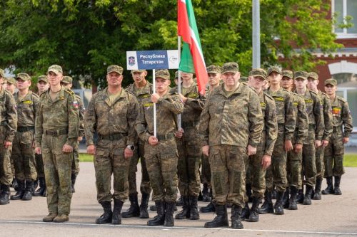 Команда из Татарстана завоевала бронзу на музыкальном конкурсе сборов „Гвардеец“