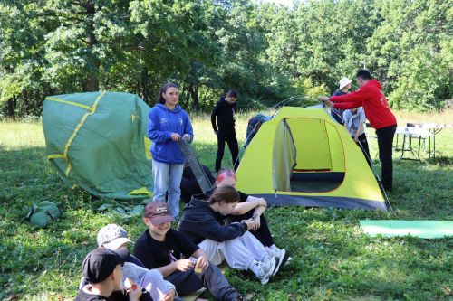 Первые побывали в походе с первыми лицами