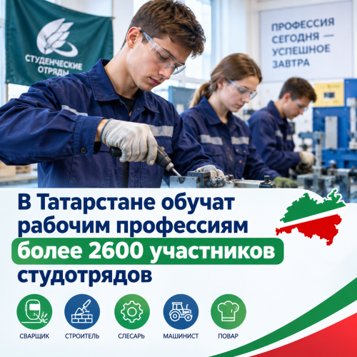 2600 студентов получат рабочие профессии этой осенью
