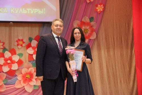 В Тетюшах наградили работников отрасли культуры