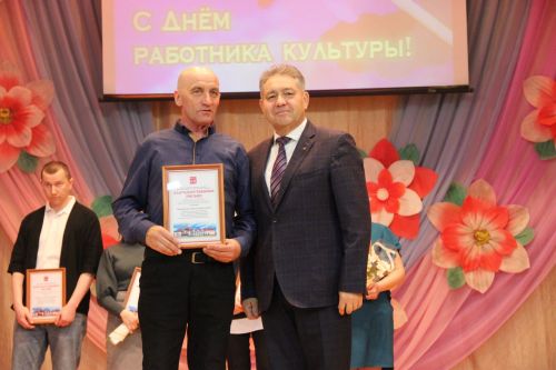 В Тетюшах наградили работников отрасли культуры