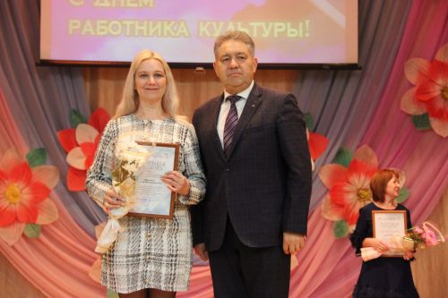 В Тетюшах наградили работников отрасли культуры