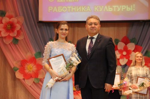 В Тетюшах наградили работников отрасли культуры