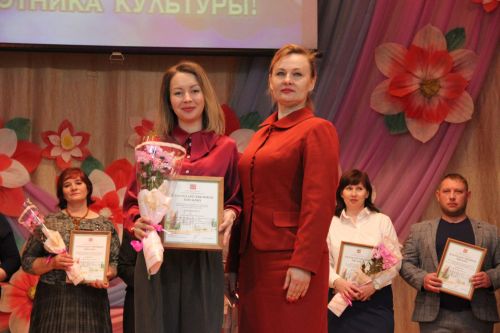 В Тетюшах наградили работников отрасли культуры