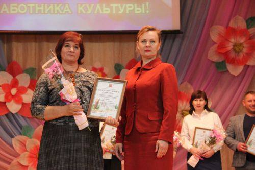 В Тетюшах наградили работников отрасли культуры