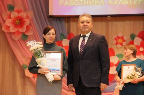 В Тетюшах наградили работников отрасли культуры