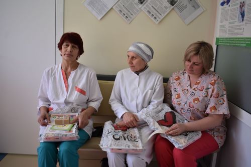 Тәтеш үзәк район хастаханәсе поликлиникасында "Йөкле хатыннар көне" дигән бәйрәм рухындагы чара булган