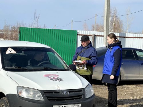 В Тетюшах состоялся районный конкурс по автомногоборью среди юношей Тетюшского района.
