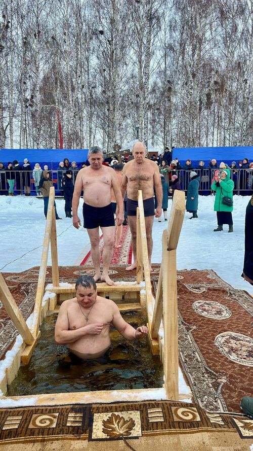 Тетюши. Крещенские купания