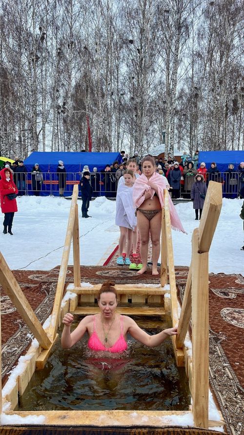 Тетюши. Крещенские купания