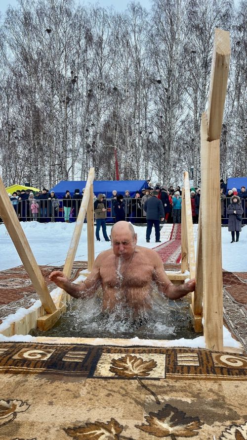 Тетюши. Крещенские купания