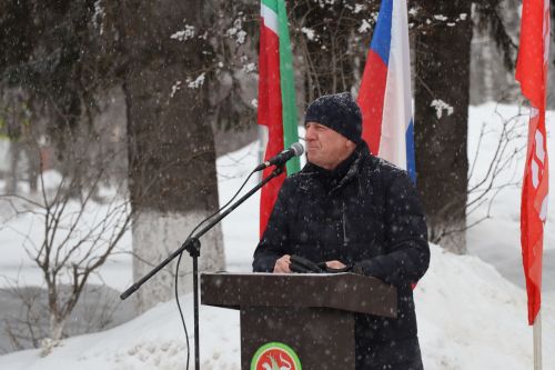 В Тетюшах прошел митинг «Афганистан – без права на забвение»