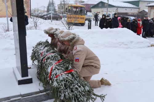 В Тетюшах прошел митинг «Афганистан – без права на забвение»