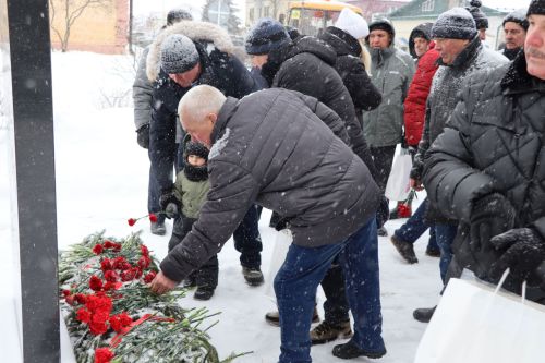 В Тетюшах прошел митинг «Афганистан – без права на забвение»