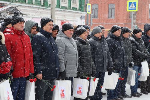 В Тетюшах прошел митинг «Афганистан – без права на забвение»
