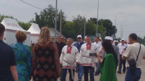Кильдюшево. Праздник мордовской культуры "Валда шинясь"