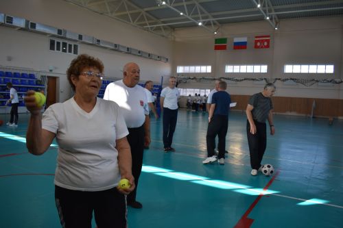 В Тетюшах состоялась Спартакиада среди старшего поколения