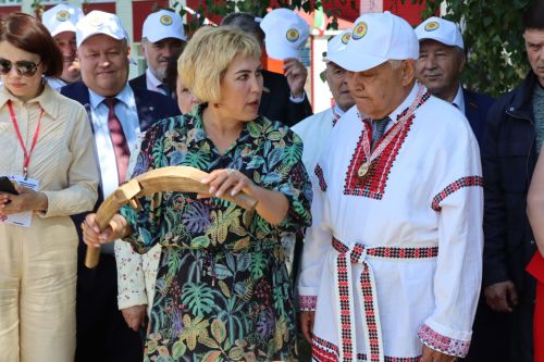 Республиканский праздник мордовской культуры "Валда шинясь"