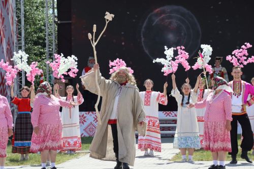 Республиканский праздник мордовской культуры "Валда шинясь"